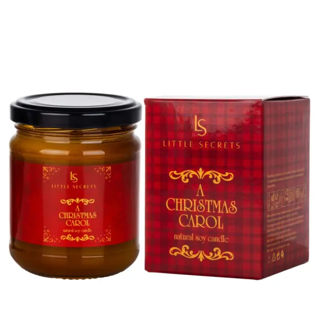 Little Secrets A Christmas Carol Natural Soy Candle 210ml