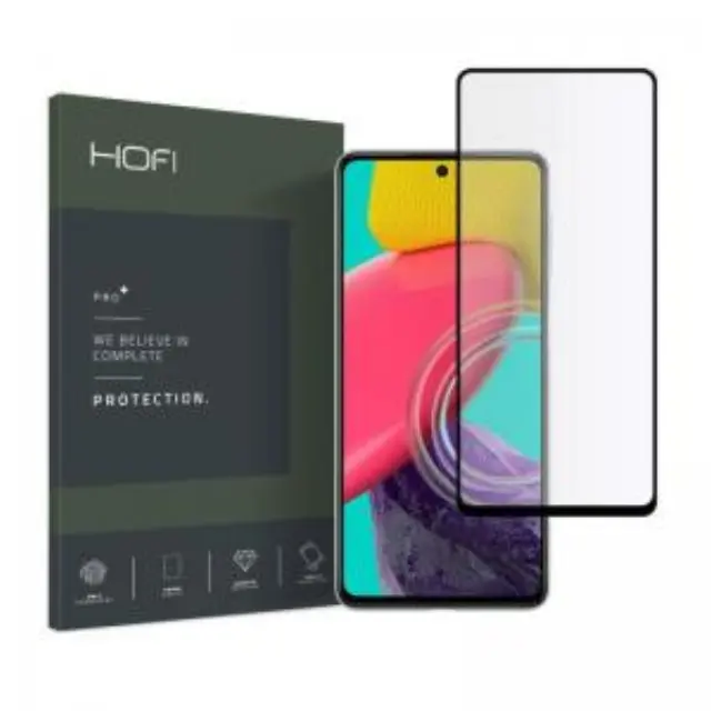 Tempered Glass Full Face Hofi Pro+ Samsung Galaxy M53 5G Μαύρο (1 τεμ.) N58682 2