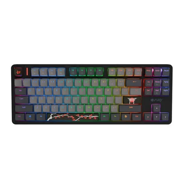 Fury Gaming Keyboard Kanabo K6 US Black / Gray (NFU-2364)