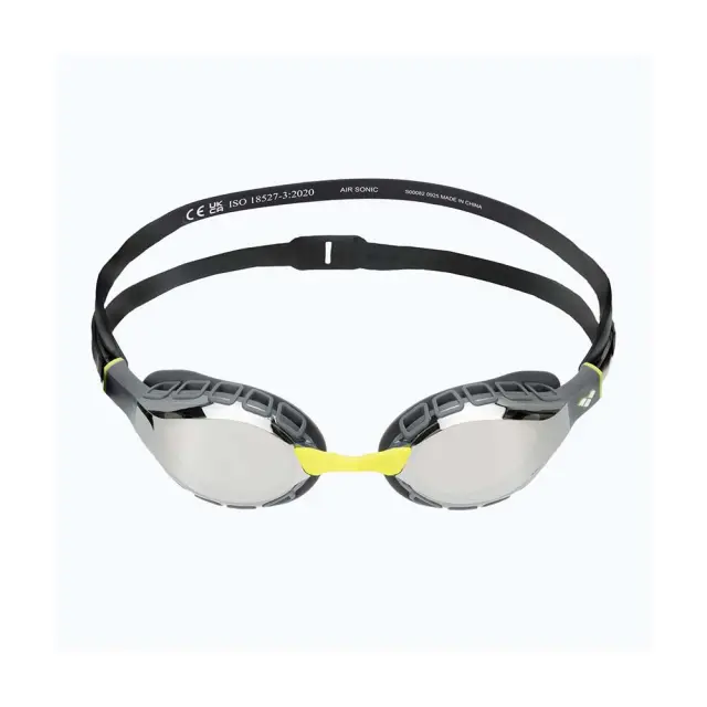 Arena Adult Air Sonic Mirror Swim Goggles Ανθρακί 011004-130 (Arena) - One Size
