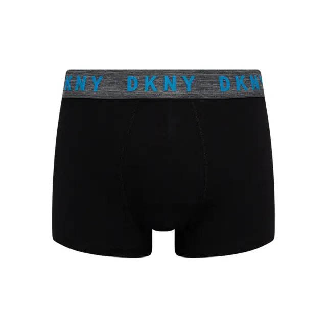 DNKY Ανδρικό Boxer Dothan Trunks - Τριπλό Πακέτο, Χρώμα Μαύρο - S 2