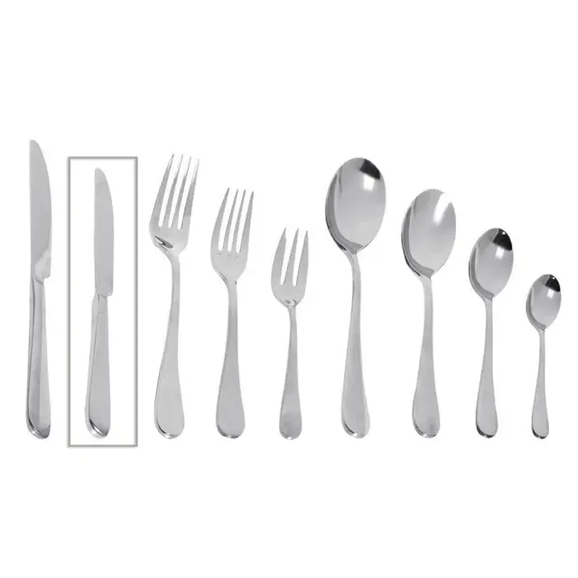 Μαχαίρι Φρούτου Benefit Ανοξείδωτο 19.2cm 83g σετ 6 τμχ Espiel CUS402K12