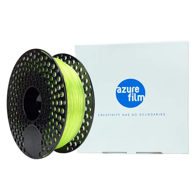 AzureFilm PLA 1.75mm Silk Lime 1kg 2