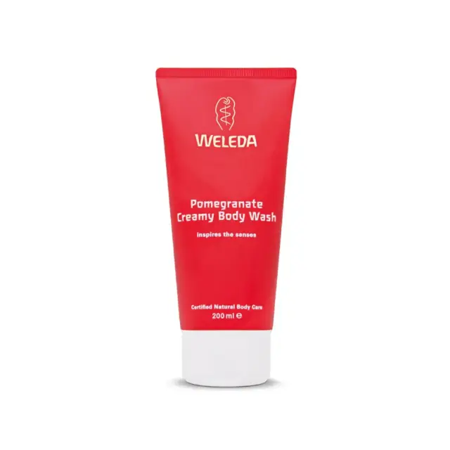 Weleda Pomegranate Creamy Body Wash Ενυδατικό Αφρόλουτρο Ρόδι 200ml