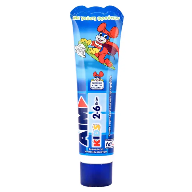 Οδοντόκρεμα AIM 2-6 Ετών 50ml