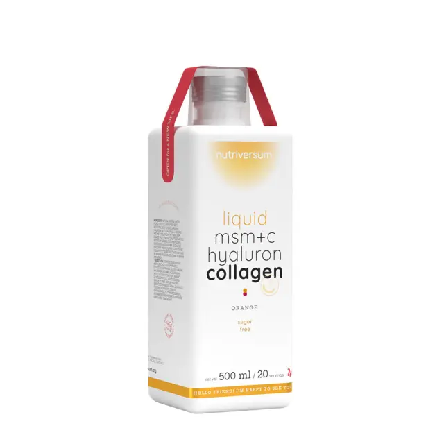 Nutriversum Liquid MSM+C Hyaluron Collagen - WOMEN Orange, 500 ml