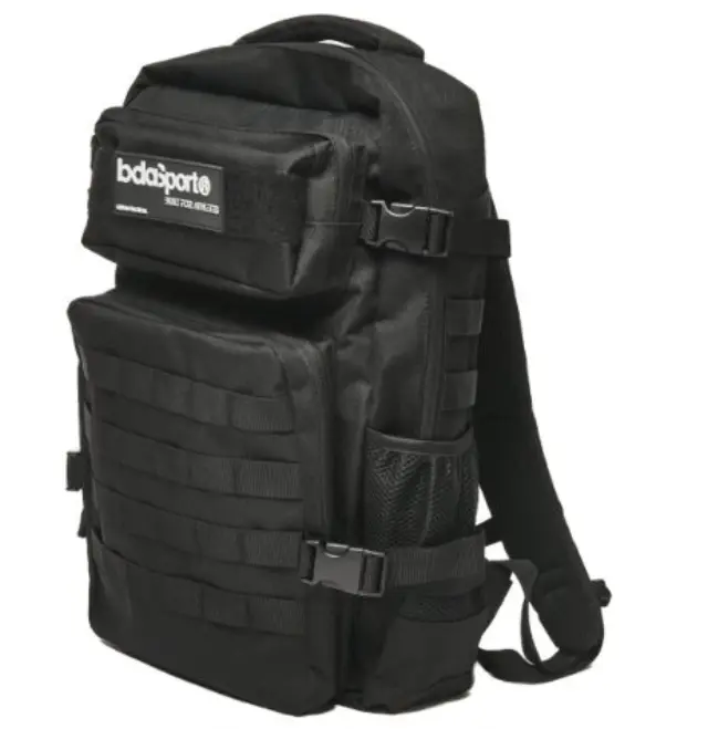 Body Action Tapctical Gym BackPack Black 095618-01-01 - One Size 2