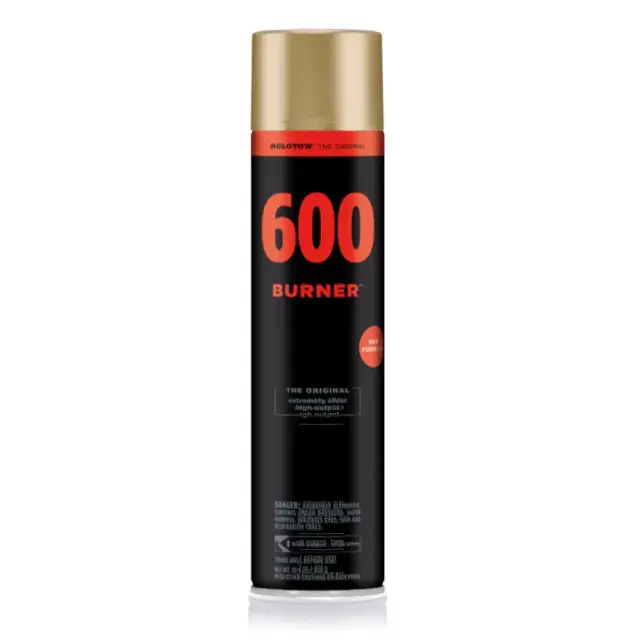 Molotow Burner Spray Paint 600ml - Gold