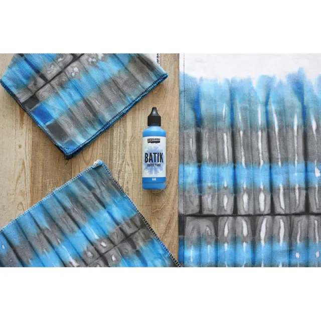 Batik paint 80 ml, Pentart -Χρώμα μπατίκ για ύφασμα, Μπλε 3
