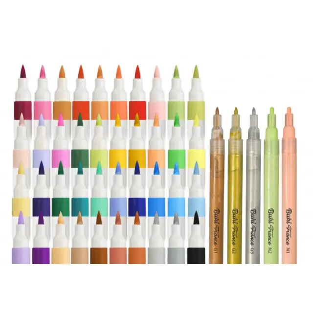 Buki France Professional Studio Σετ 45 Ακρυλικοί Μαρκαδόροι (7+ ετών) 5442 3