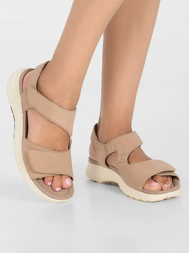 Gabor Πέδιλα Γυναικείο δέρμα Nubuck Μπεζ GAB/66815 30-SAND 2