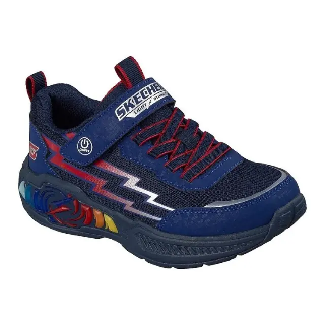 Skechers Boy's S Lights Light Storm 3 Prism Tech Μπλε Σκούρο 400152LC-NVRD (Skechers) 2