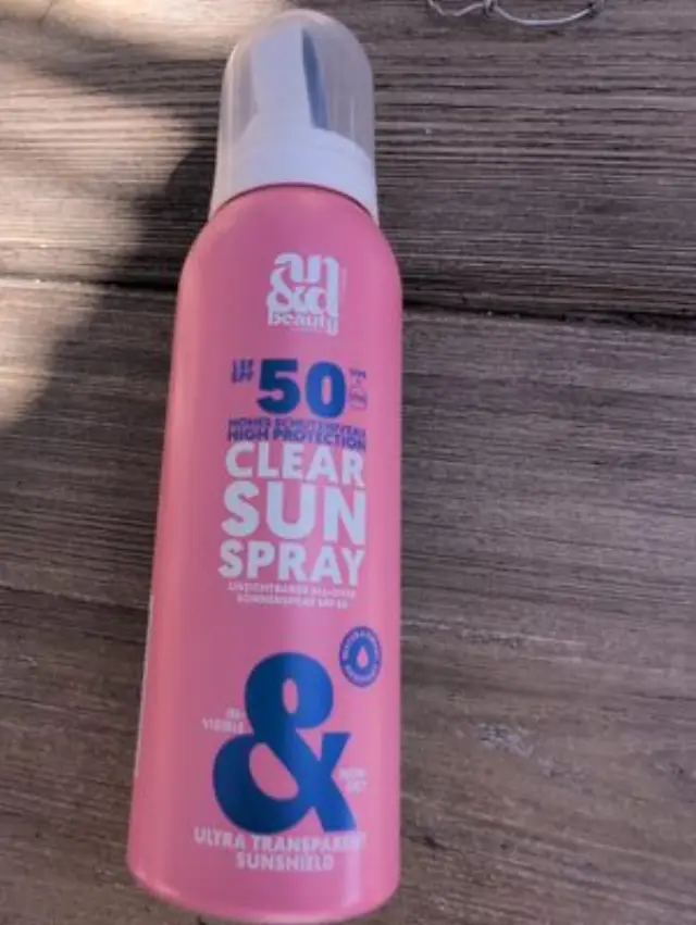 A.N.D. beauty Clear Sun Spray Mist Αδιάβροχο Αντηλιακό Προσώπου και Σώματος SPF50 100mL