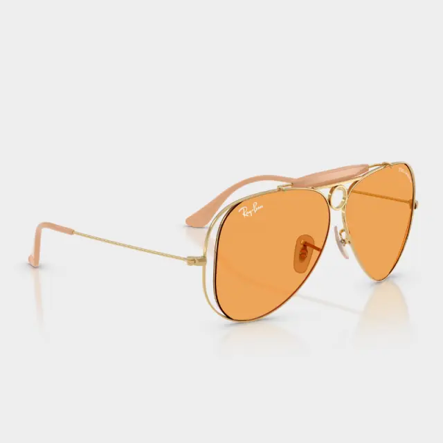 Γυαλιά Ηλίου Ray Ban RB3138M 001/7 Arista Χρυσό - 58 2