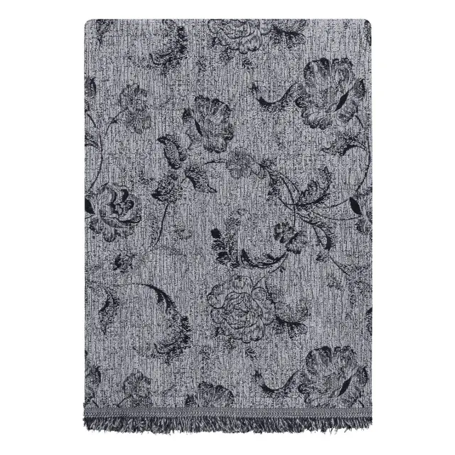 Ριχτάρια Σετ 2 Τεμ 180x250-180x300 Beauty Home Art 8627 Σκούρο Γκρι 100% Chenille 2