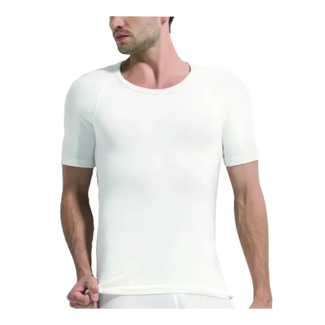 FMS Unisex Ισοθερμικό Μπλουζάκι Κοντό Μανίκι, Χρώμα Λευκό