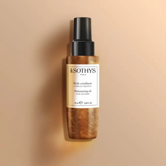 Sothys Shimmering Oil Hair & Body Έλαιο Σώματος 100ml 2