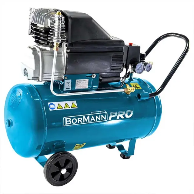 Bormann Pro BAT5030 - Αεροσυμπιεστής Μονομπλόκ 2.5Hp/50L (030805)