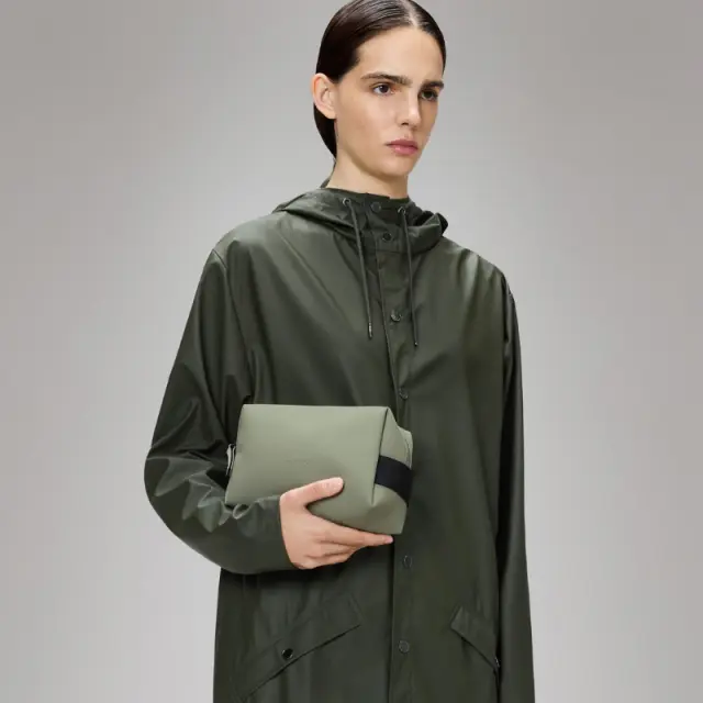 Νεσεσέρ Rains Wash Bag Small 15580-108 Πράσινο - ONESIZE 3