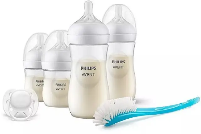 Philips Avent Natural Response Μπιμπερό και Πιπίλα Σετ για Νεογέννητα 3