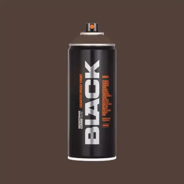Montana Black Spray Paint 400ml BLK-7140 Industriilor