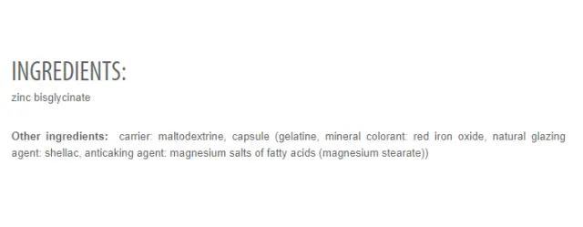 Extrifit Zinc Chelate 3