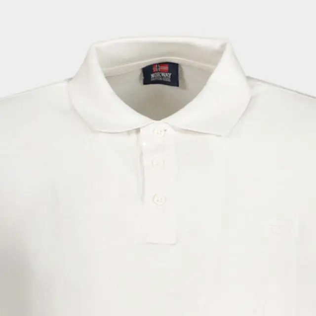 Norway Nautical School - Ανδρικό T-shirt Κοντομάνικο Polo 848864-WHITE Λευκό - 2XL 3