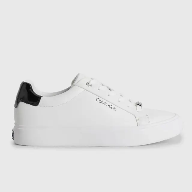 Calvin Klein - Γυναικεία Sneakers Donna HW0HW01406-YBR Λευκό - 41