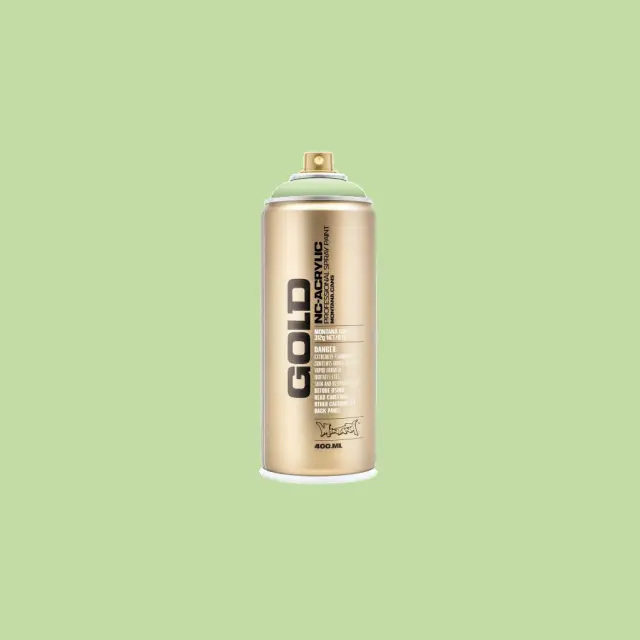Montana Gold Spray Paint 400ml G6010 Linden Green