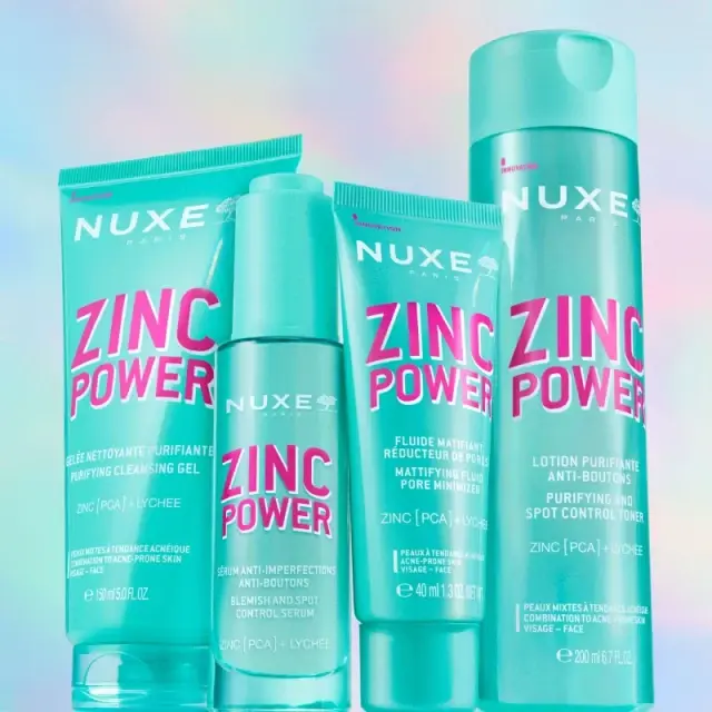 Nuxe Zinc Power Purifying & Spot Control Toner Λοσιόν Καθαρισμού Προσώπου για Μείωση Πόρων & Ελέγχου Μαύρων Στιγμάτων 200ml 2
