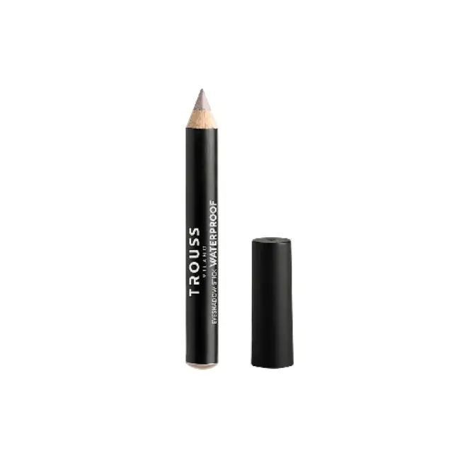 Trouss Milano Eyeshadow Stick White Gold 01 Σκιά ματιών, Μολύβι ή Eyeliner (3σε1), 1τμχ