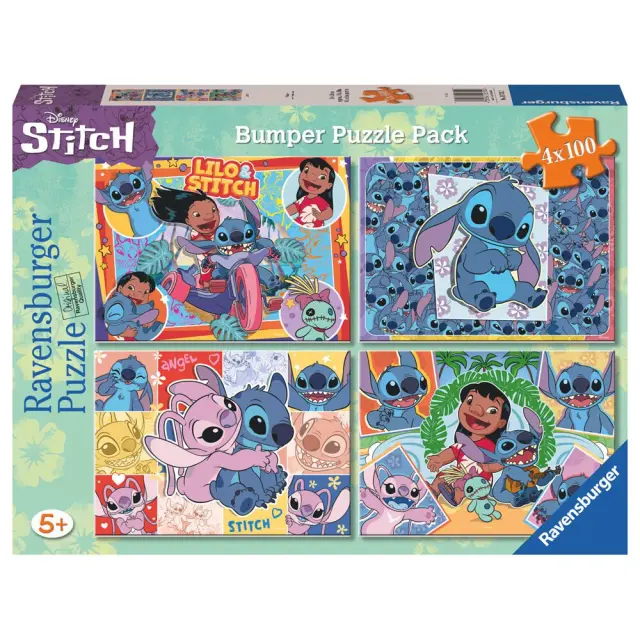 Ravensburger® Disney Stitch Puzzle 4x100pcs