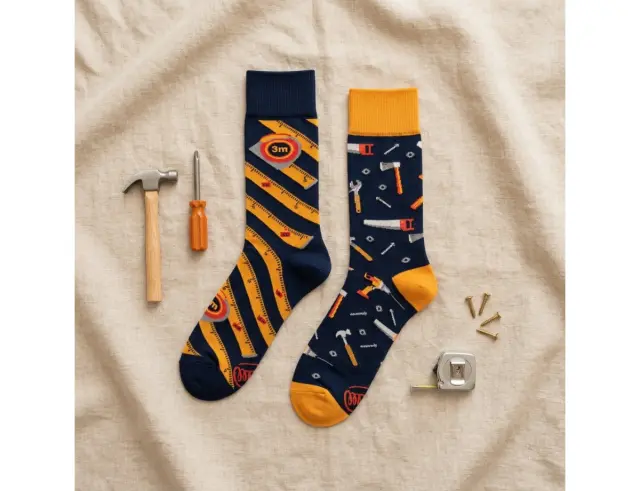 Κάλτσες The Handyman Many Mornings με μέγεθος 35-38 - ΕνηλίκωνThe Handyman Regular 35-38