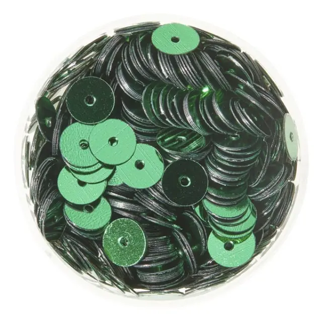 Πούλια Στρογγυλή Ίσια Ø6mm - Green - 7gr