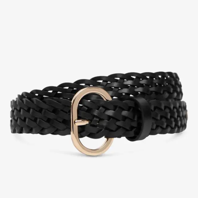Γυναικεία Δερμάτινη Ζώνη Tommy Hilfiger 2.5cm AW0AW18111-BDS Μαύρη Μαύρο - 85 3