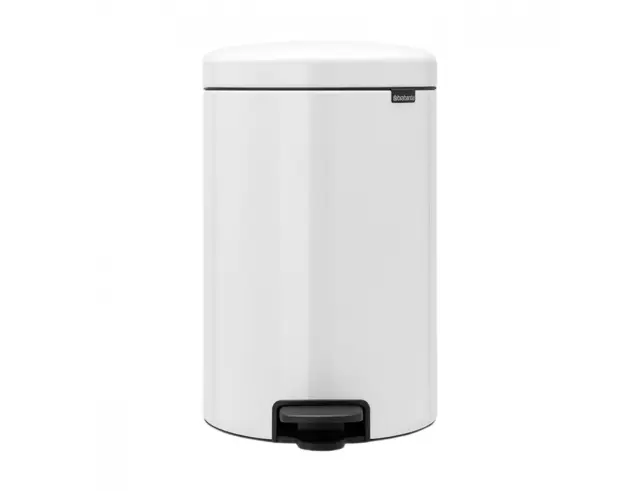 Καλάθι απορριμμάτων New Icon Brabantia με χωρητικότητα 20L και διαστάσεις 38x29x46.7cm - White080.1118/46