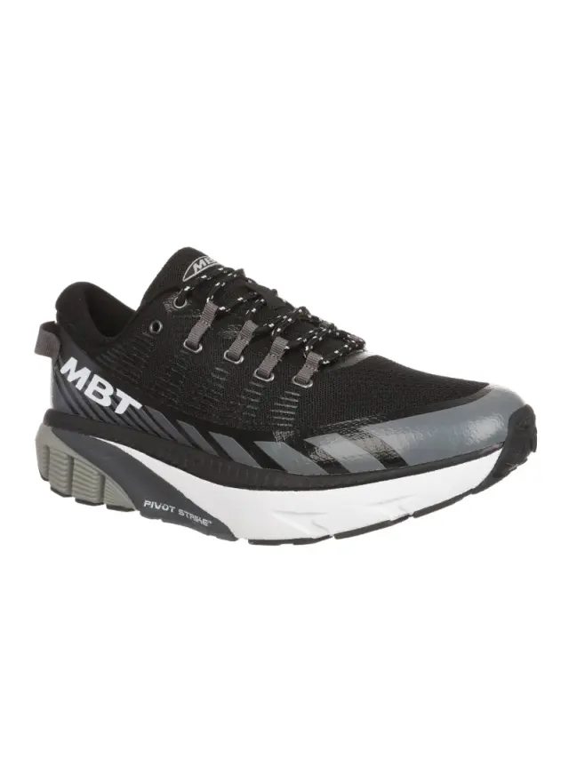 MBT Sneakers Ανδρικό ύφασμα Μαύρο MBT/1500 TRAINER MEN BLACK/GREY 2