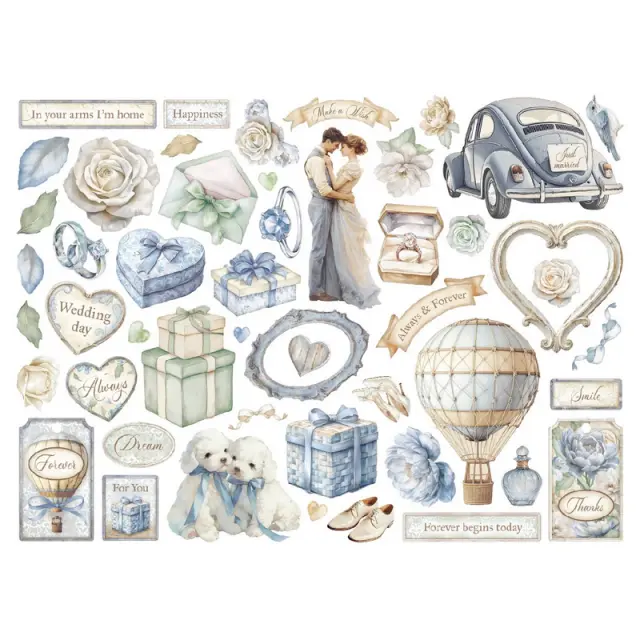 Die Cuts Stamperia, Timeless 2