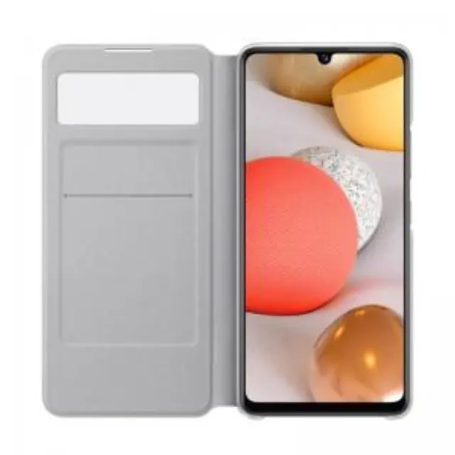 Θήκη Flip S-View Samsung EF-EA426PWEG για Galaxy A42 5G Λευκό N66755 3