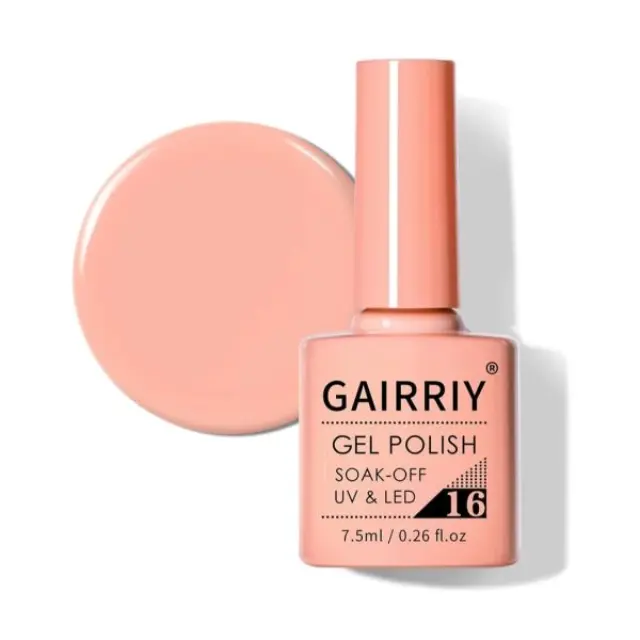 Ημιμόνιμο επαγγελματικό βερνίκι GAIRRIY 7.5ML - 0.26FL.OZ 16
