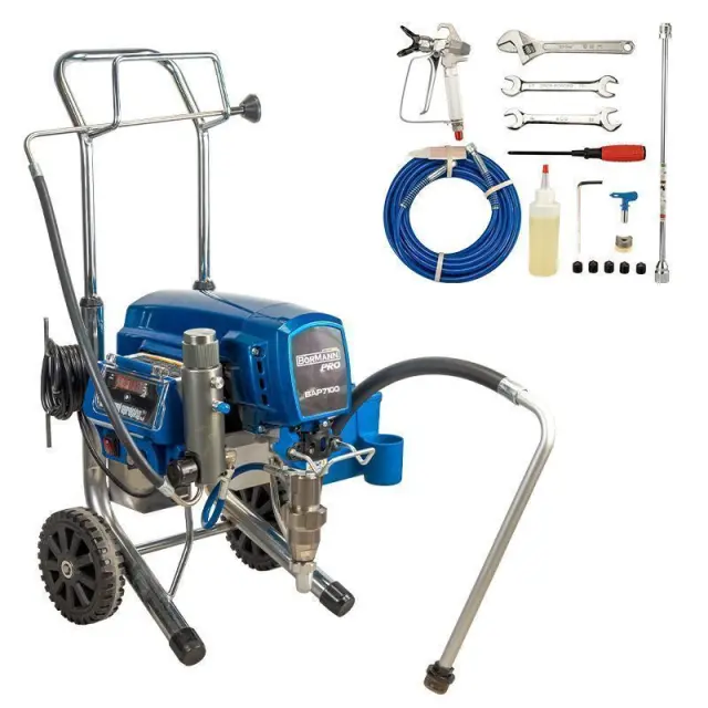 Bormann Pro BAP7100 - Ηλεκτρικό Πιστόλι Ψεκασμού Airless 4100W,5,5Lt/min,15m (071884) 2