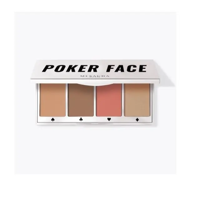 Mesauda Poker Multi Use Face Tan Pallette Παλέτα Πολλαπλών Χρήσεων - 03 Tan