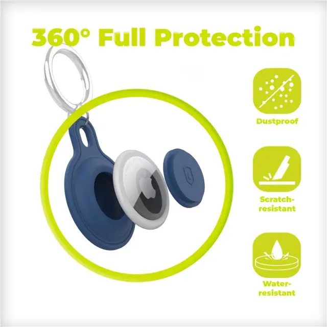 Mobile Origin AirTag Outdoor KeyChain, white 3