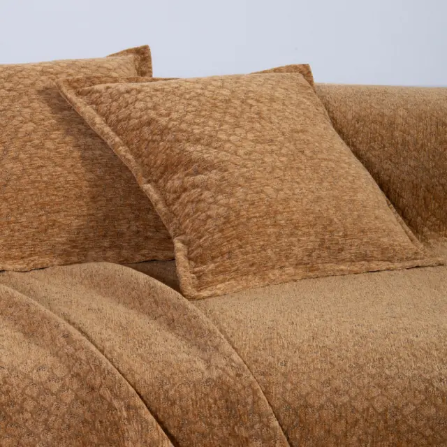Μαξιλάρι Διακοσμητικό Decore 50x50 Nef Nef Homeware, ΕΞΩΤ:58%ΑΚΡ-25%BAMB-17% ΠΟΛ ΕΣΩΤ:100%ΠΟΛ - CAMEL (041404) 2