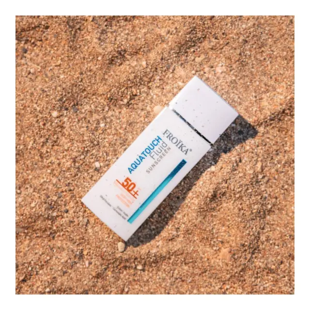 Froika Aquatouch Fluid SPF 50+ Εξαιρετικά Λεπτόρρευστο Αντηλιακό Υψηλής Προστασίας 50mL 2