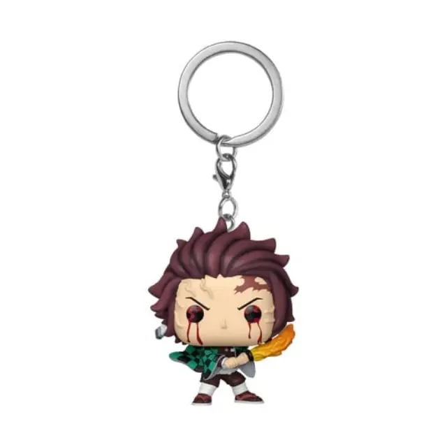 Φιγούρα μπρελόκ POP Keychain: Demon Slayer- Tanjiro (Sun Breathing) 3