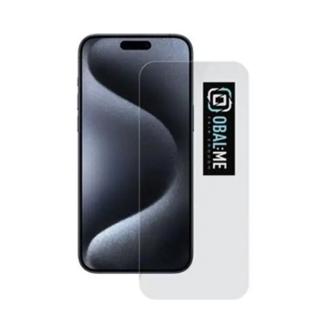 OBAL:ME Multipack 2.5D Glass Screen Protector for Apple iPhone 15 Pro Clear (10 τεμάχια)