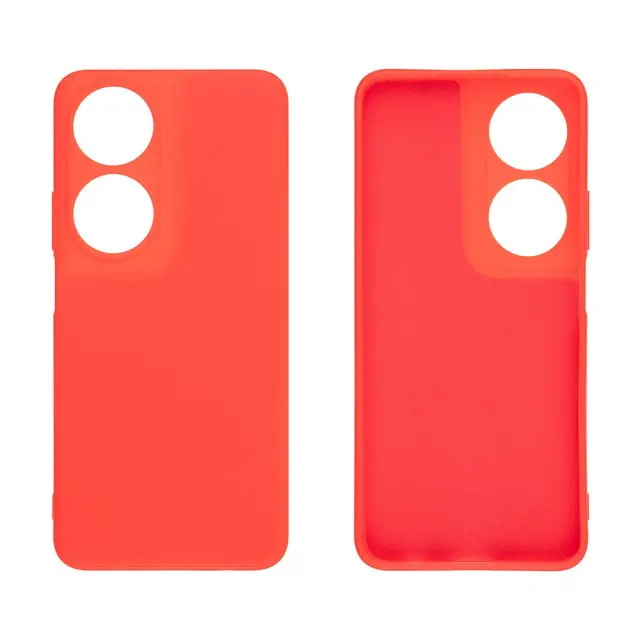 OBAL:ME Matte TPU Cover for Honor X7b Red 2