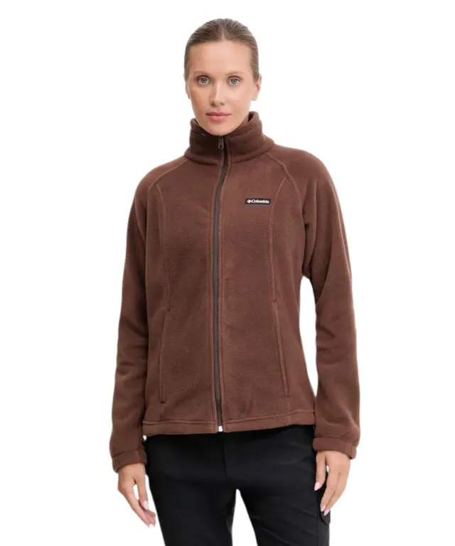 Columbia - Γυναικεία Ζακέτα Φούτερ Fleece Benton Springs WL6439-256 Καφέ - XS