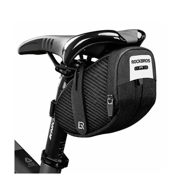 Rockbros B74 Bicycle Saddle Bag 0.75L Black